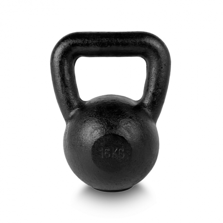 Tjek Kettlebell Black 16 kg, Tunturi på SportGymButikken.dk