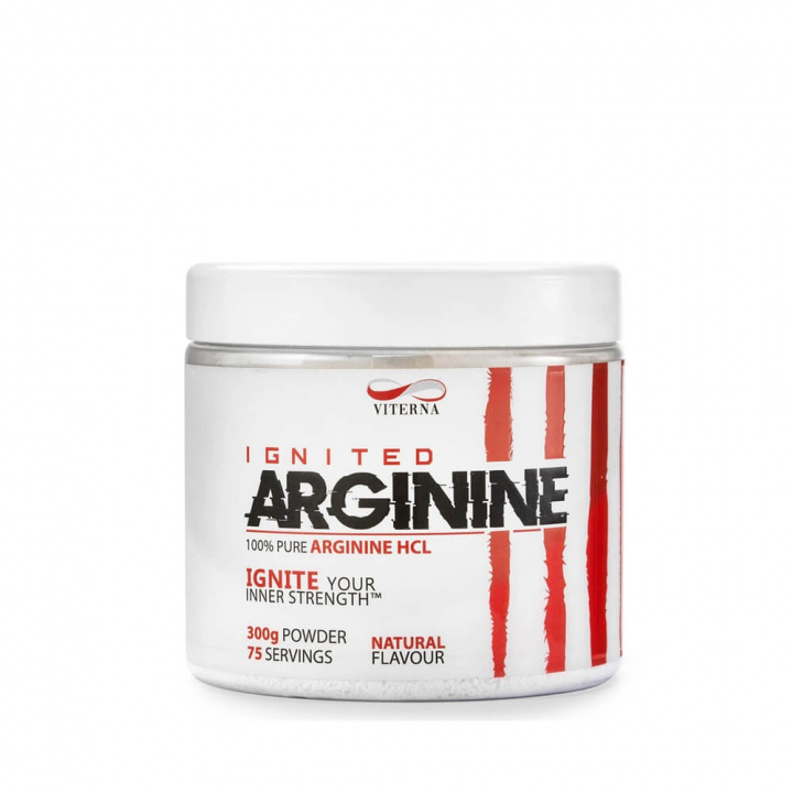 Tjek Arginin Powder, 300 g, Viterna på SportGymButikken.dk