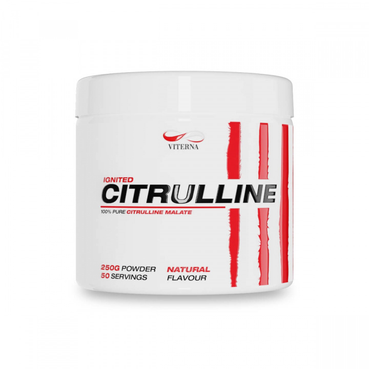 Tjek Citrulline Malate Powder, 250 g, Viterna på SportGymButikken.dk