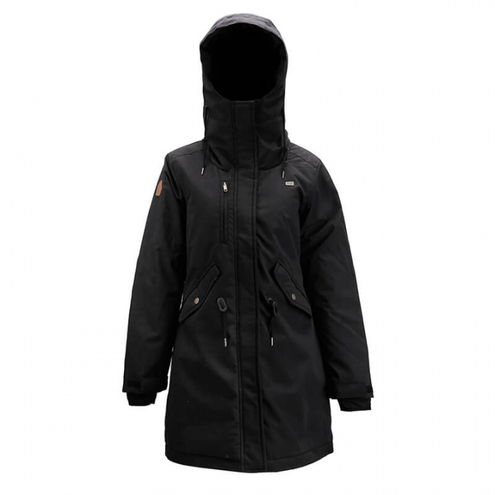 Se Ängsbo Modern Padded Parka, sort, 2117 på SportGymButikken.dk