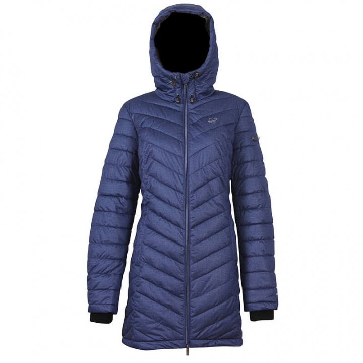 Tjek Istrum Womens Coat, navy melange, 2117 på SportGymButikken.dk